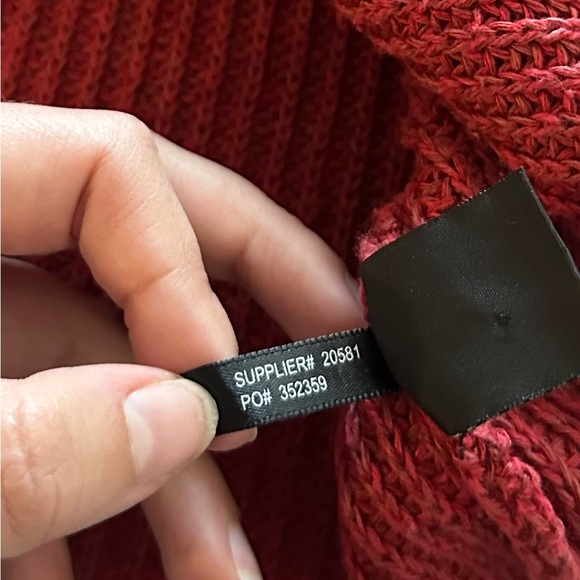 RRL Ralph Lauren 1930's Inspired Cotton Linen Silk Shawl Collar Cardigan M Red - Picture 7 of 8